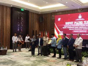 KPU NTB Tetapkan Iqbal-Dinda Sebagai Gubernur NTB Terpilih Periode 2025-2030