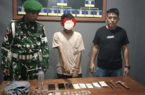 TNI Tangkap Mahasiswa Pengedar Narkoba di Bima, Sita 16 Poket Sabu