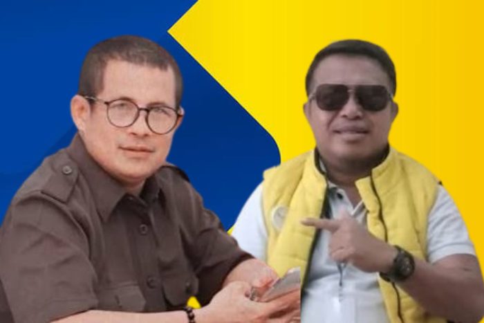 Anggota DPRD Kabupaten Bima, Rafidin (kiri) dan Ramdin kanan.