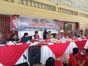 Kapolda NTB Ingatkan Anggota Terjerat Narkoba untuk Bertobat, Jika Bandel Akan Dipecat