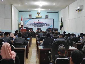 DPRD Lombok Utara Gelar Paripurna Laporan Pansus LKPJ Tahun Anggaran 2024