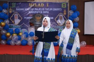 Milad Pertama dan Pengukuhan Pengurus BMKT: Ini Arahan Ketua Tim Penggerak PKK Kabupaten Bima Murni Suciyanti