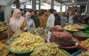 Wagub NTB Cek Stabilitas Harga Bahan Pokok dan Infrastruktur Pasar di Sumbawa