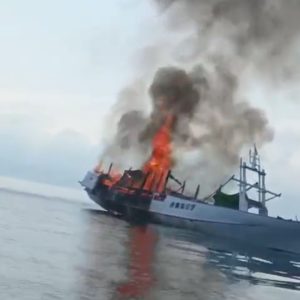 Kebakaran Kapal di Gili Air, Kerugian Ditaksir Rp230 Juta