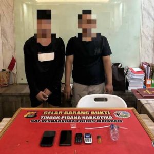 Seorang Pegawai Honorer Puskesmas di Lombok Barat Ditangkap Polisi Saat Nyabu