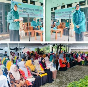 Ketua Tim Penggerak PKK Dompu Sambut Kehadiran Ketua Tim Penggerak PKK Provinsi NTB 