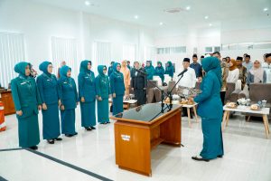 Pengurus Baru Resmi Dilantik, Bupati Najmul Sebut TP PKK KLU Sebagai Mitra Strategis Pembangunan Daerah