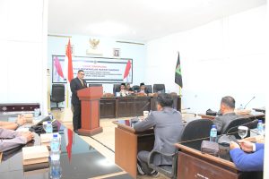 Wabup Kusmalahadi Sampaikan Ranwal RPJMD 2025-2029 dalam Sidang Paripurna DPRD KLU