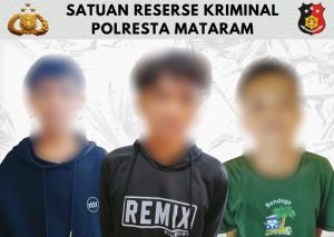 Tiga Remaja Mataram Diciduk Polisi, Diduga Cabuli Anak 14 Tahun di Kos-kosan