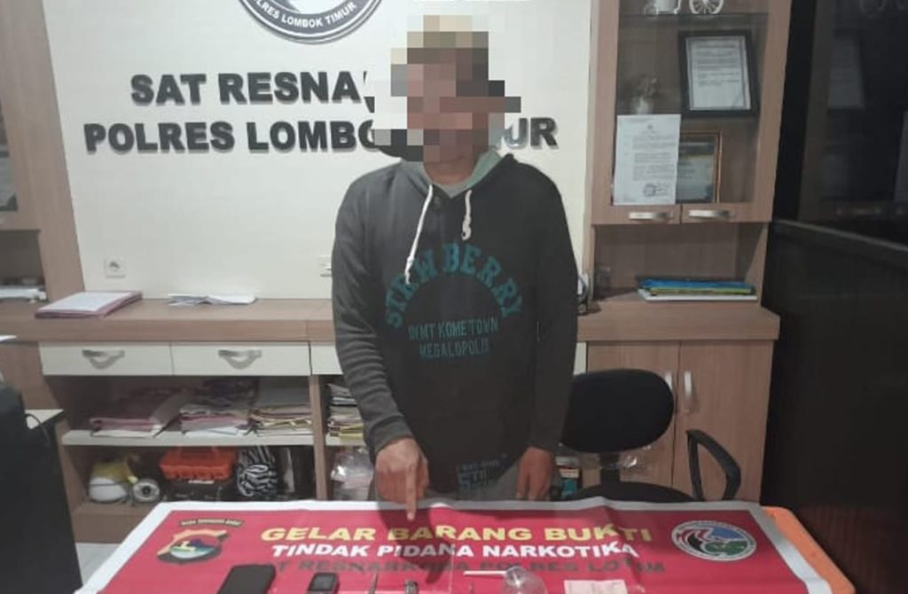 Polres Lombok Timur Gagalkan Peredaran Sabu 30,73 Gram di Masbagik