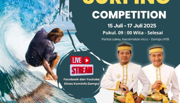 Meriahkan Lakey Surfing Competition, Ini Jadwalnya