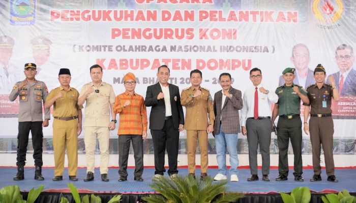 Pengurus KONI Kabupaten Dompu Periode 2025–2029 Resmi Dilantik, Bupati: Kita Optimis Jadi Juara