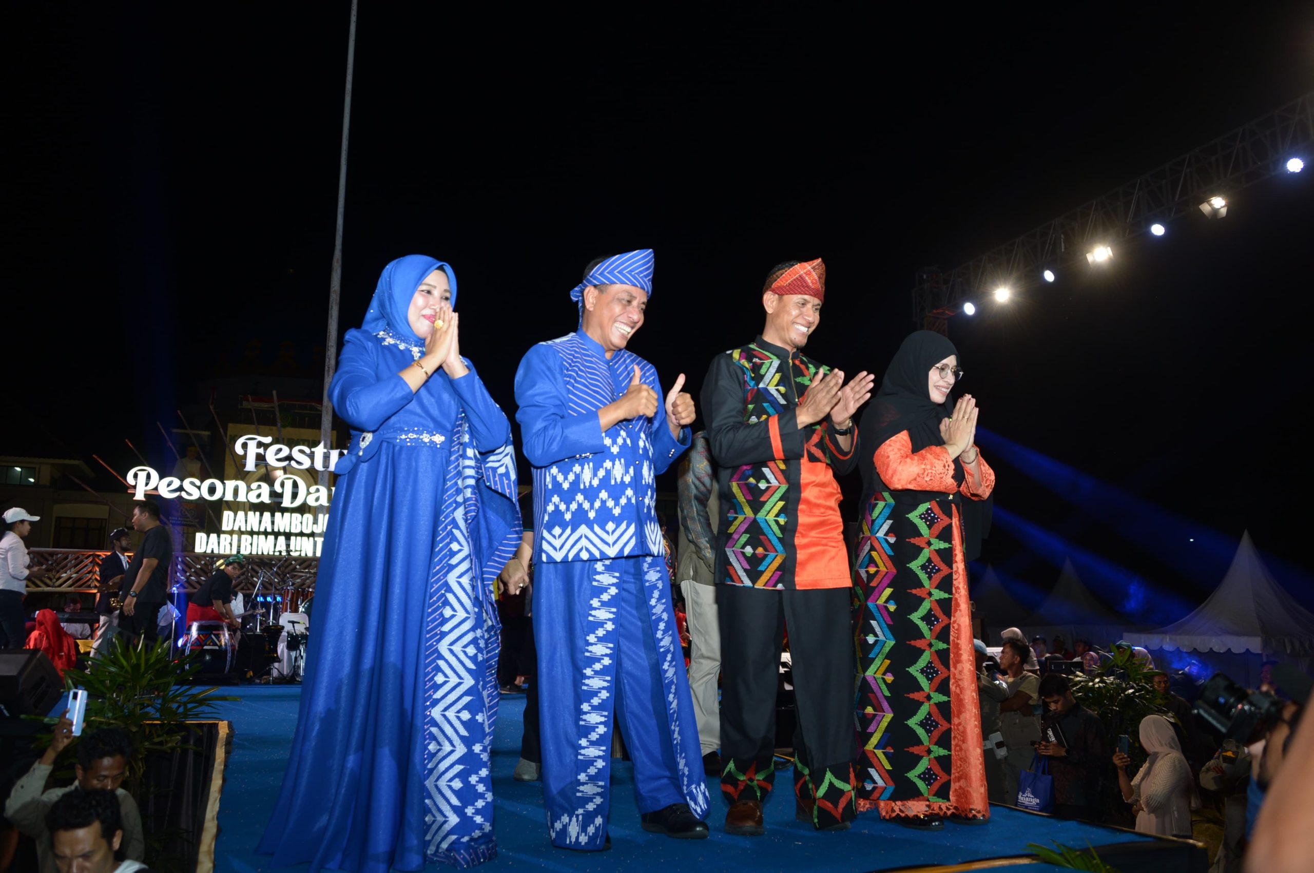 Adi Irfan Bersama TP PKK dan GOW Kabupaten Bima