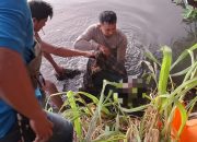 Mayat Pria tanpa Identitas Ditemukan Mengapung di Sungai Panji Sari Lombok Tengah