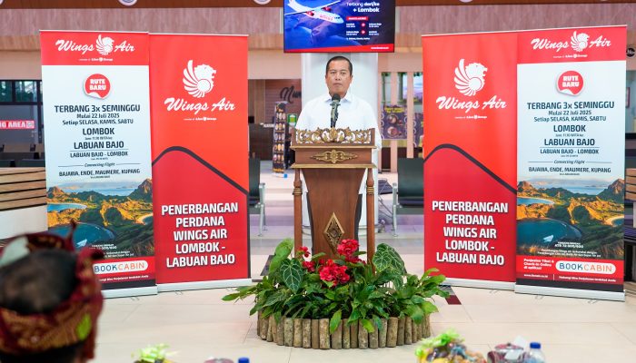 Penerbangan Langsung Lombok–Labuan Bajo Resmi Dibuka, Gubernur NTB: Konektivitas Pariwisata Makin Kuat