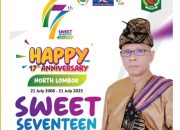 Ketua Fraksi Demokrat DPRD KLU, Ardianto Mengucapkan Selamat Hari Ulang Tahun Kabupaten Lombok Utara Ke-17
