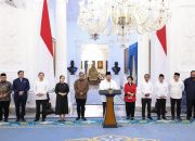 Jumpa Pers Bersama Pimpinan Parpol, Presiden Prabowo: Negara Menghormati Aspirasi Murni, Jangan Mau Diadu Domba