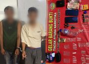 Polres Dompu Grebek Rumah Pengedar, Temukan 6 Gulung Sabu dan Alat Narkoba