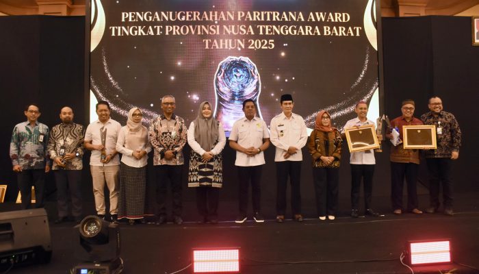 Paritrana Award NTB 2025: Wagub Dinda Soroti 1,2 Juta Pekerja Belum Jadi Peserta BPJS Ketenagakerjaan