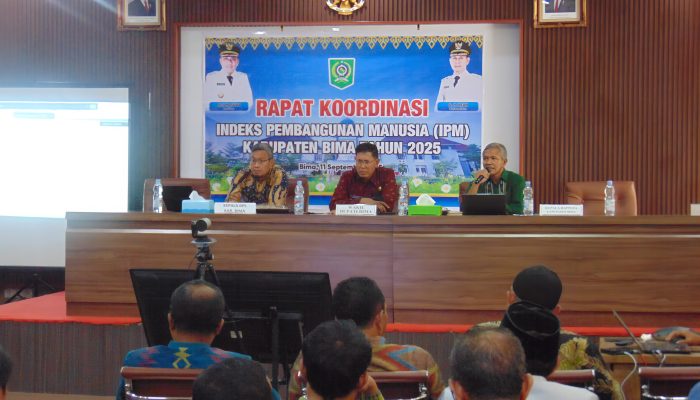 IPM Masih Anjlok, Wabup Irfan Tekankan Pemkab Bima Bekerja Lebih Keras Untuk Tembus Tiga Besar Capaian IPM di NTB