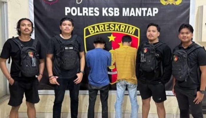 Gasak Barang Anak-anak, Dua Begal di Sumbawa Barat di Gulung Polisi