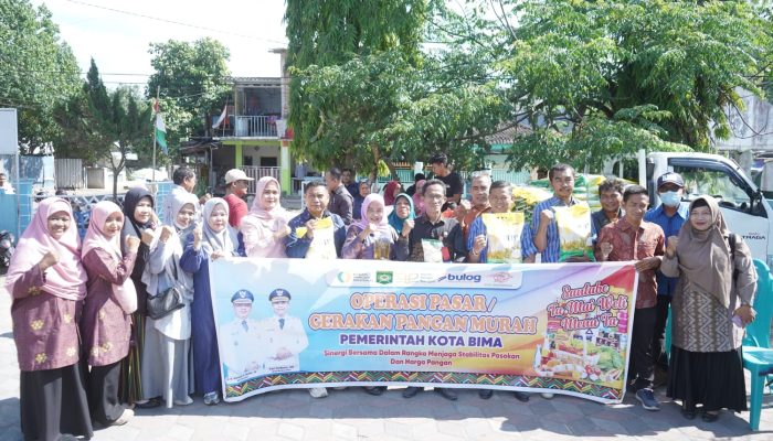 Pemkot Bima dan Perum Bulog Kolaborasi Bangun Gerakan Pangan Murah