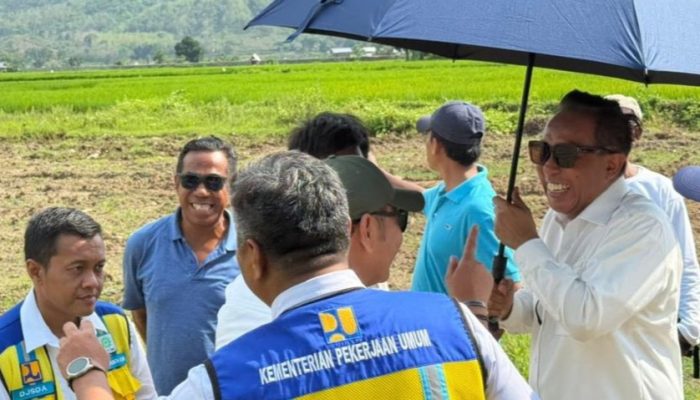 Wujudkan Ketahanan Pangan, Mori Hanafi Dorong Optimalisasi Irigasi Bendungan Pelaparado