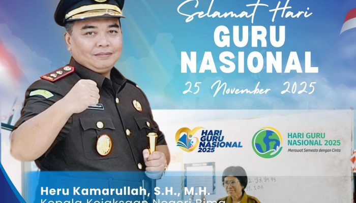 Kejari Bima: Selamat Hari Guru