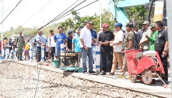 Pasca Banjir Madapangga, Bupati dan Wabup Bima Tinjau Lokasi Terdampak