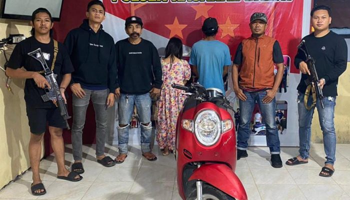 Pasutri Curanmor di Kota Bima Diringkus, Polisi Amankan Motor Scoopy