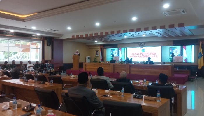 DPRD NTB Terima Rancangan KUA-PPAS APBD 2026, Dana Transfer Pusat Turun 29,01 Persen