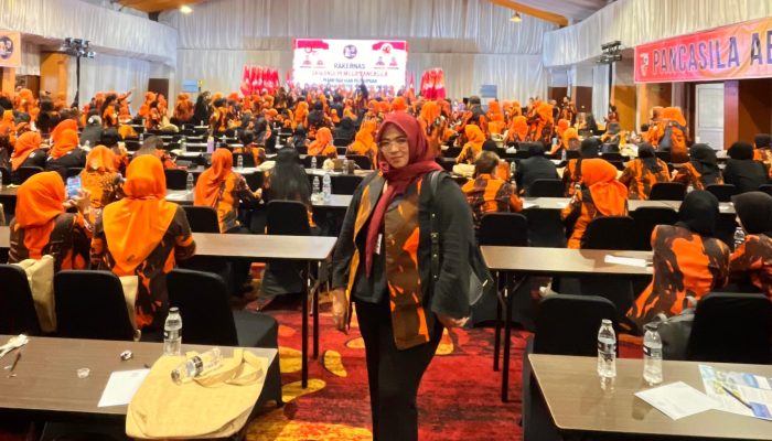 Srikandi Pemuda Pancasila NTB Dukung Penuh Baihaqi Jadi Asprov PSSI NTB