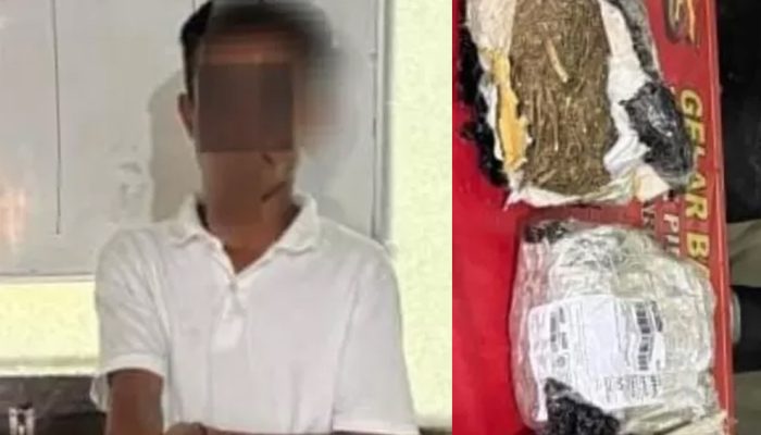 Paket Pos Berisi Ganja Hampir 1 Kg di Dompu Digagalkan, Polisi Tangkap Penerima Berinisial S