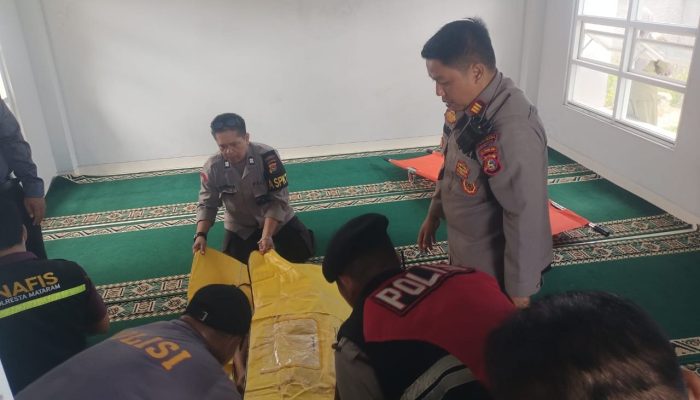 Polisi Selidiki Temuan Mayat Pelatih Sepak Bola di Musholla SPBU Lingkar Selatan Mataram