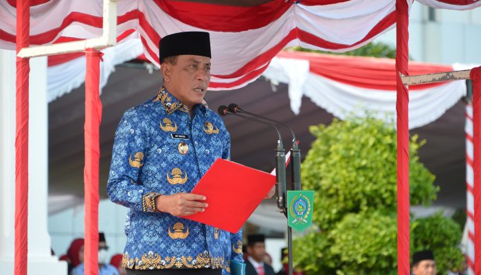 Bupati Bima Pimpin Upacara HUT ke-54 Korpri, Ajak ASN Ambil Sikap “Korpri Siaga”