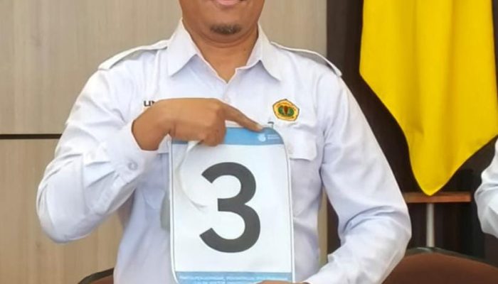 Raih Nomor Urut Tiga, Prof. Ali Usung Lima Program Prioritas Menuju Kampus Kelas Dunia