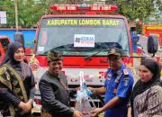 10 Tahun Dinanti, Bupati LAZ Resmikan Dua Armada Damkar Baru Lombok Barat