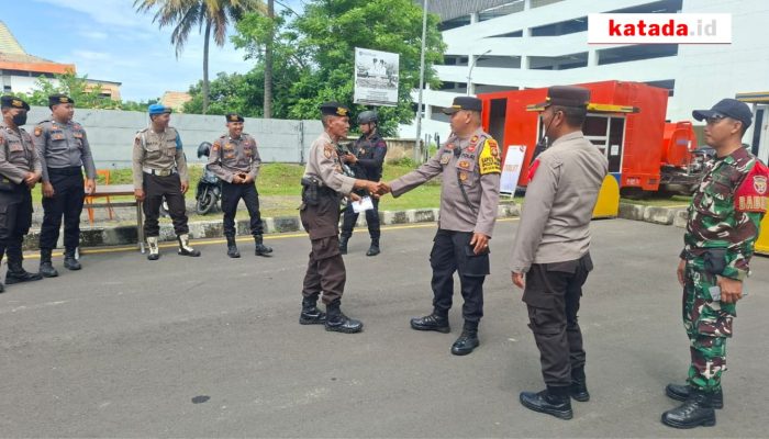 Gelar Operasi Lilin Rinjani, Polisi Jaga Ketat Pasar Mandalika dan Epicentrum Mall 