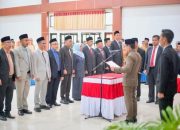 Bupati Bambang Firdaus Lantik 15 Pejabat Tinggi Pratama, Tekankan Profesionalisme dan Inovasi Birokrasi