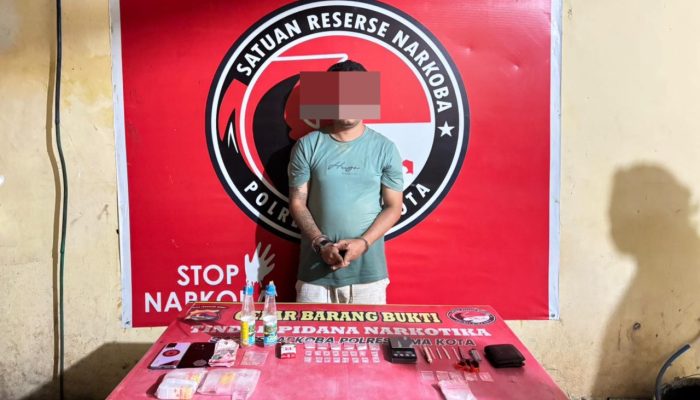 Penggerebekan di Desa Rai Oi, Polisi Amankan 22 Paket Sabu Siap Edar