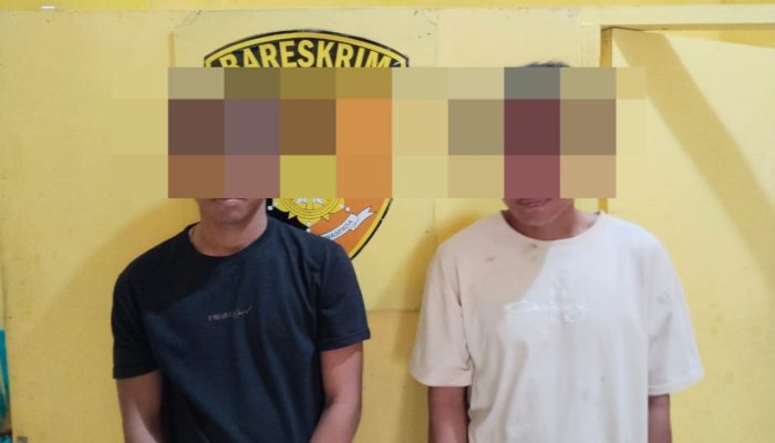 Bawa Parang dan Peras Pedagang, Dua Warga Sape Diamankan Polisi