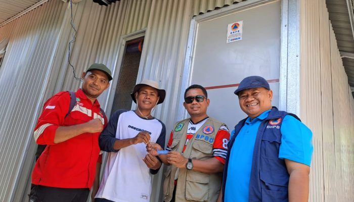 15 Warga Wera–Ambalawi Terdampak Banjir Terima Bantuan Hunian Sementara