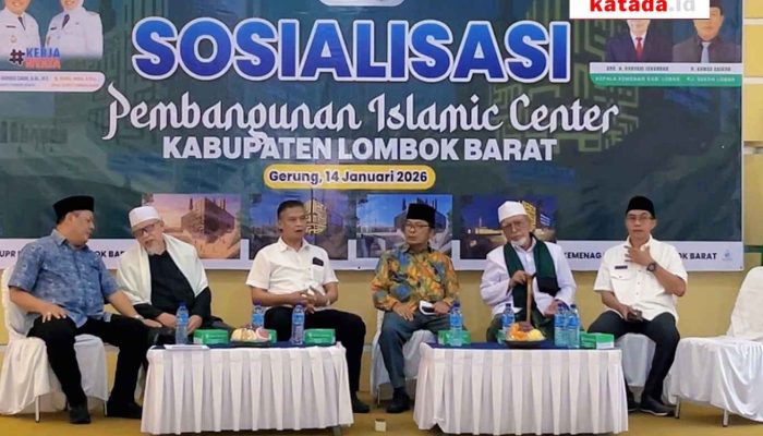 Pembangunan Islamic Center Lombok Barat Resmi Disosialisasikan, Libatkan Tuan Guru dan Tokoh Masyarakat