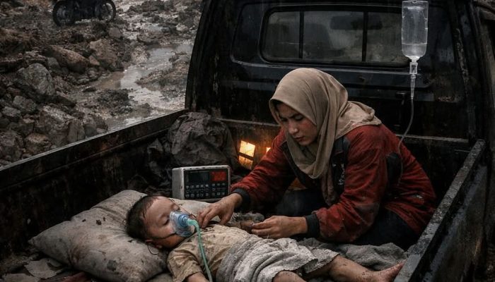 Tragis! Mobil Terjebak di Jalan Rusak, Balita 2 Tahun Asal Bima Meninggal Dalam Perjalanan Menuju Puskesmas