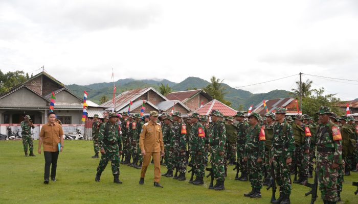 Wabup Bima Buka TMMD Ke-127, 200 Personel Dikerahkan Bangun Desa