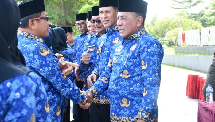 Sambut Ramadan 1447 H, Bupati Bima Pimpin Apel Gabungan dan Canangkan Safari Ramadan