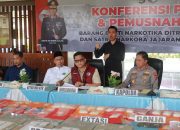 Polda NTB Musnahkan 1,5 Kg Sabu, Klaim Hadirnya Negara Lawan Narkoba