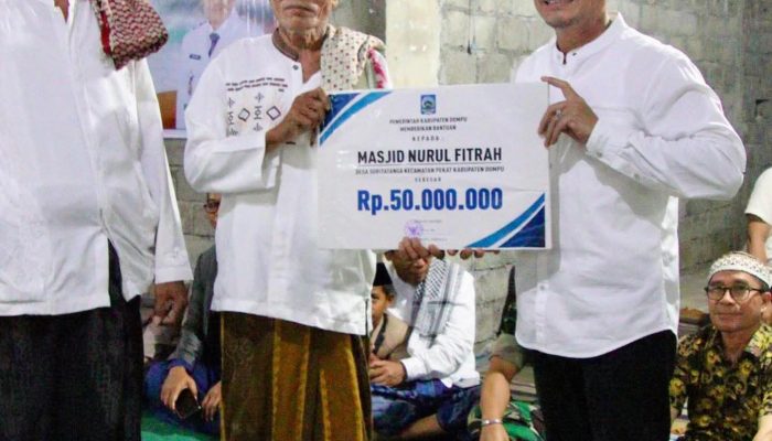 Safari Ramadan di Pekat, Bupati Bambang Firdaus Janjikan Bedah 20 Rumah dan Perbaikan Dua Jembatan