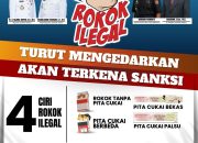 Turut Mengedarkan Akan Terkena Sanksi, Pemda KLU Minta Masyarakat Laporkan Peredaran Rokok Ilegal Yang Merugikan Negara !!
