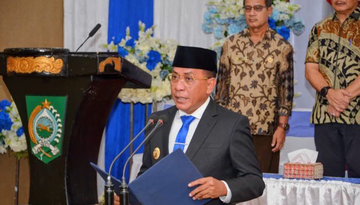 Lantik 75 Pejabat, Bupati Ady Mahyudi Tekankan Birokrasi Responsif dan Melayani